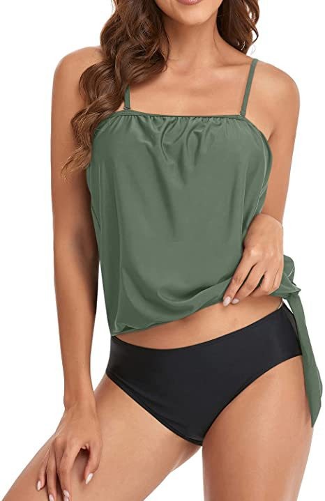 Crop Top Women - Tankini para Mujer, Bikini de Dos