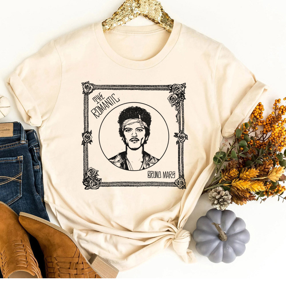 Women'S Fashion From The 80S - Camiseta de Bruno Mars para mujer,
