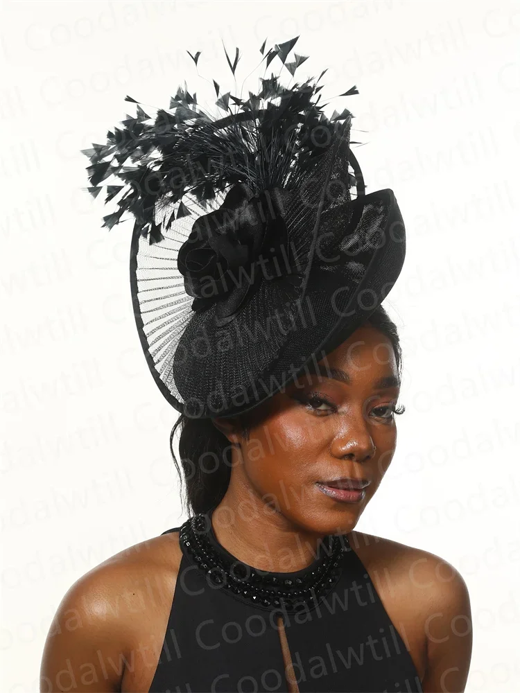 Women'S Fashion Kentucky Derby - Tocado de Ascot real para mujer,
