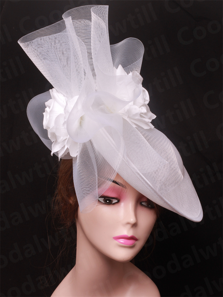 Women'S Fashion Kentucky Derby - Tocado de malla para boda de