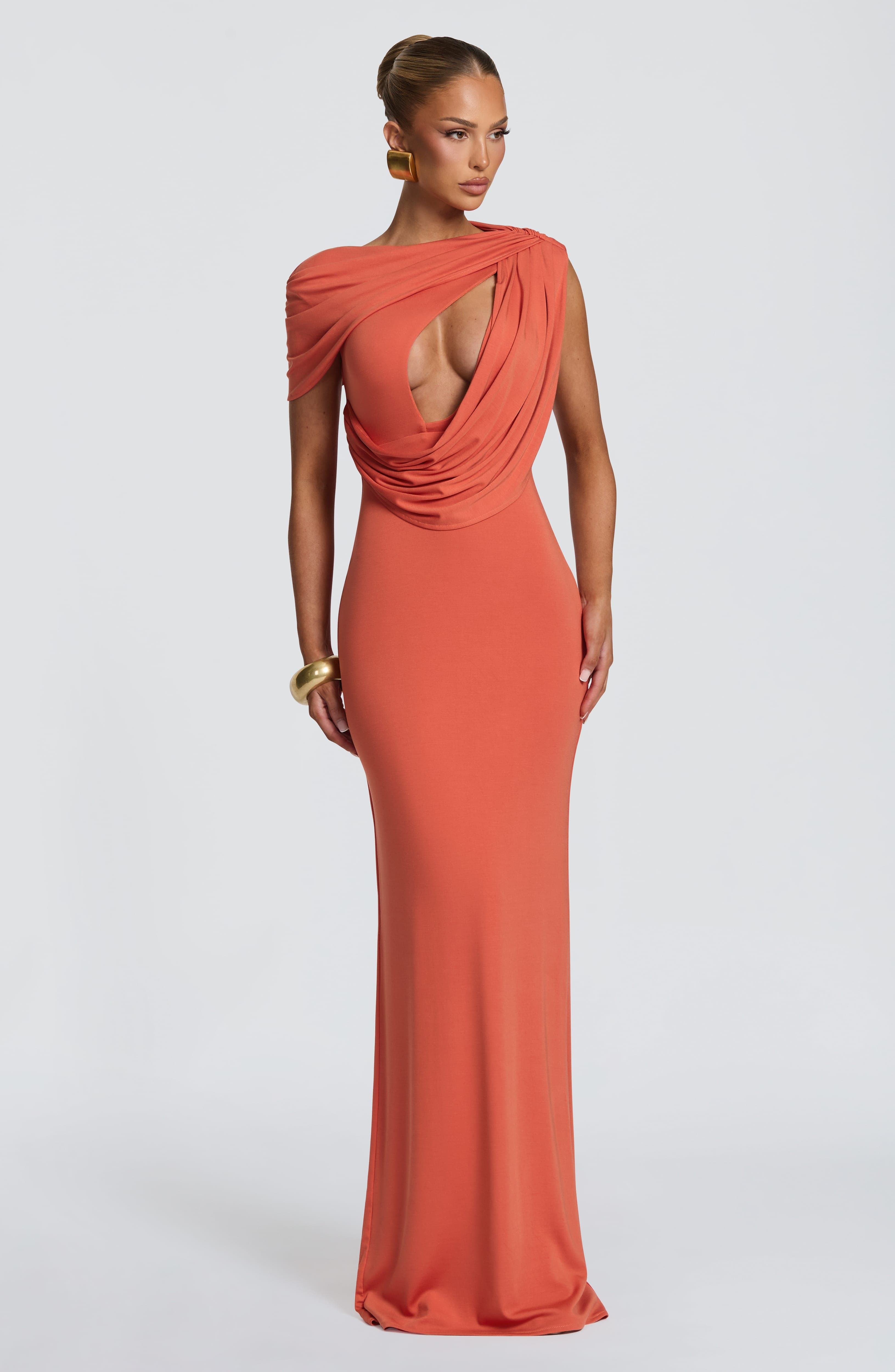 Bodycon Dress Women - Vestido largo de noche con un
