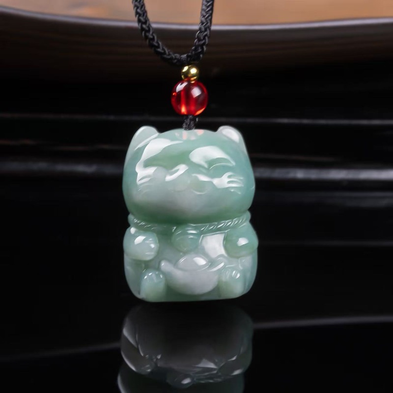 Women Fashion Necklace - Colgante de Gato de la Suerte