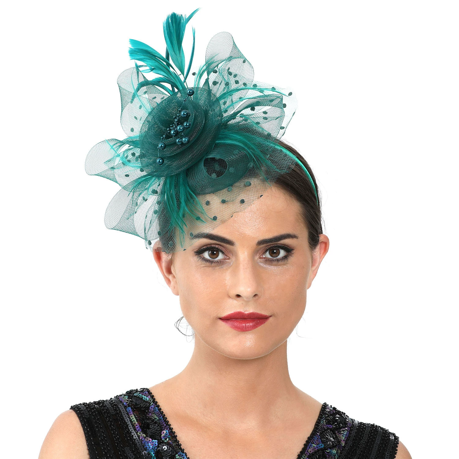 Women'S Fashion Kentucky Derby - Elegante fascinador para mujer, sombrero para