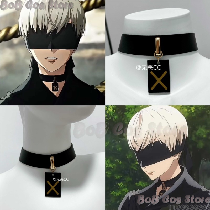 Women Fashion Necklace - Gargantilla 9S juego Nie disfraz de