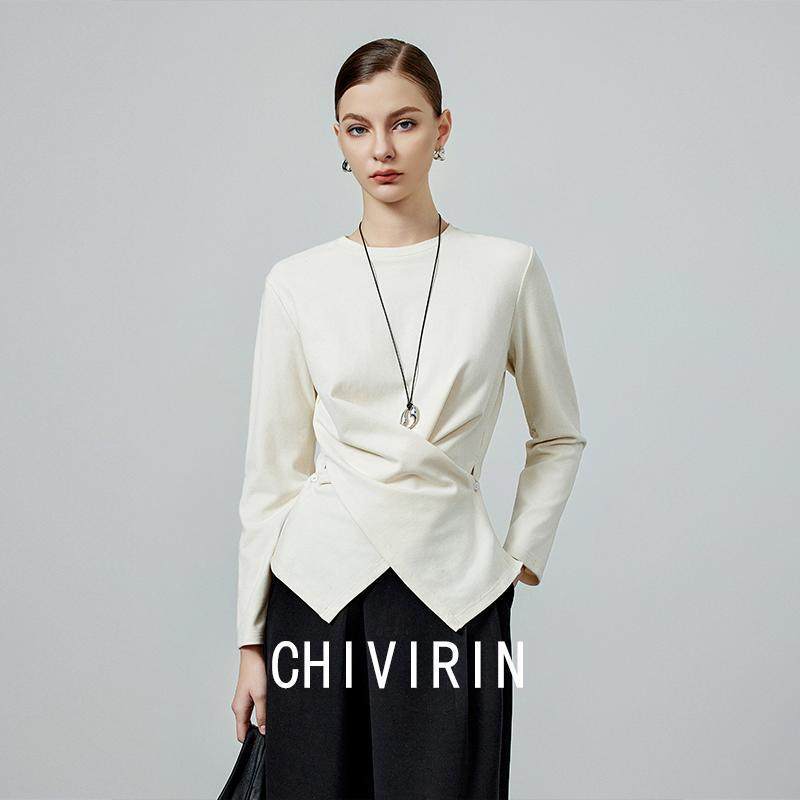 Women'S Fashion For 2026 - Camiseta de Cuello Redondo Informal de