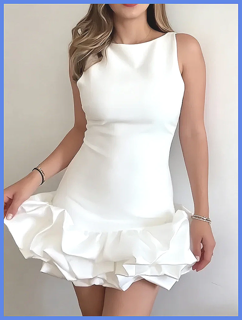 Bodycon Dress Women - Vestido ajustado con estampado floral en