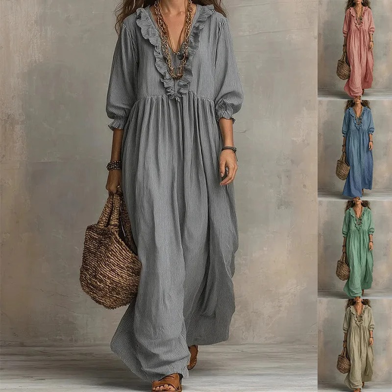 Women'S Fashion Website - Nuevo Vestido Casual de Moda con