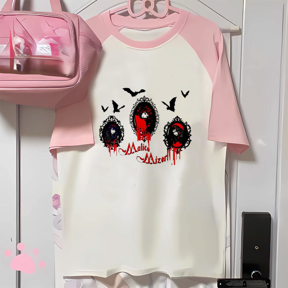 Women'S Fashion From The 80S - Vkei top tees mujer clásico Y2k