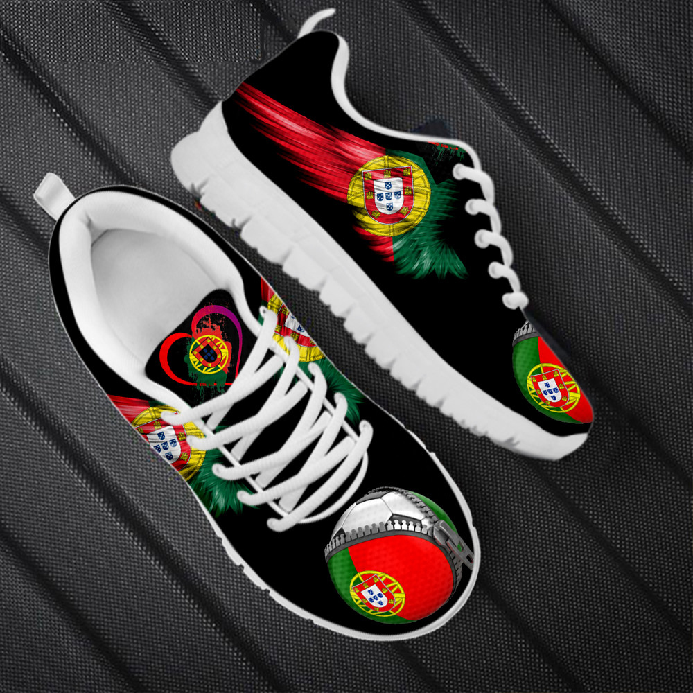 Women'S Fashion Portugal - Zapatos Deportivos planos con estampado de