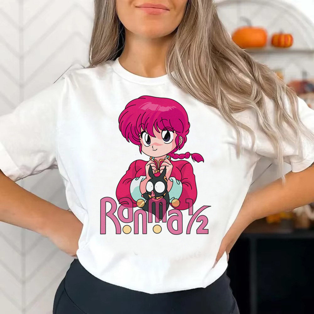 Women'S Fashion From The 80S - Ranma top tees adolescente Retro 80s