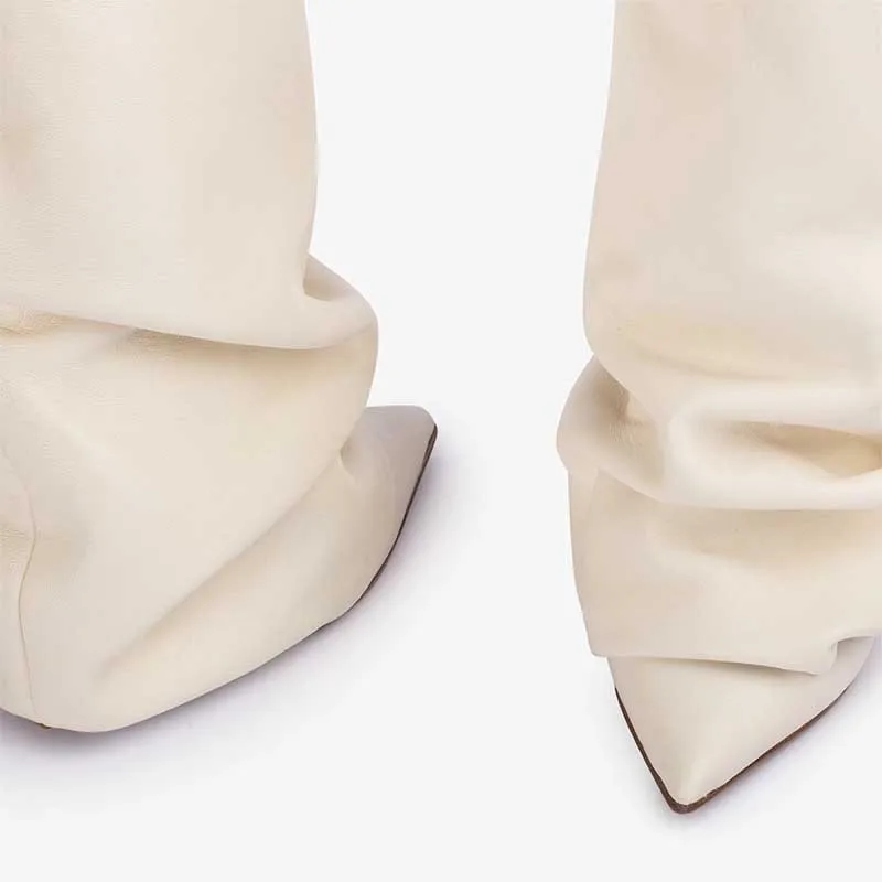 Botas Altas Negras Puntiagudas - Women'S Fashion Trousers reseña y precio