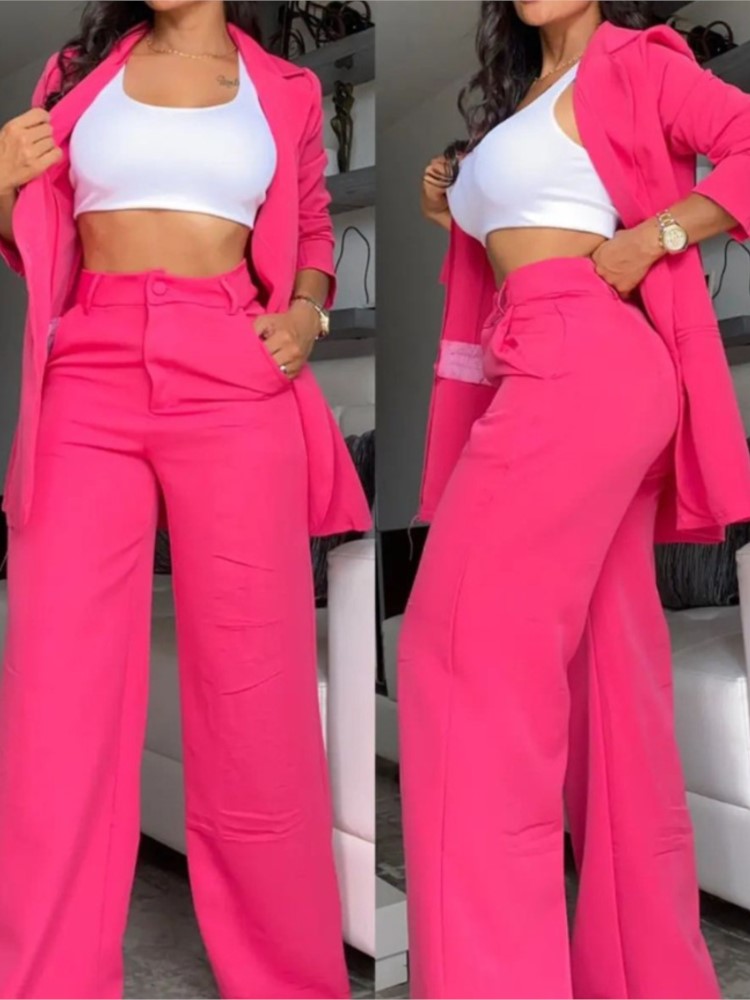 Nuevo traje de otoño a la moda - Wide Leg Palazzo Pants reseña y precio