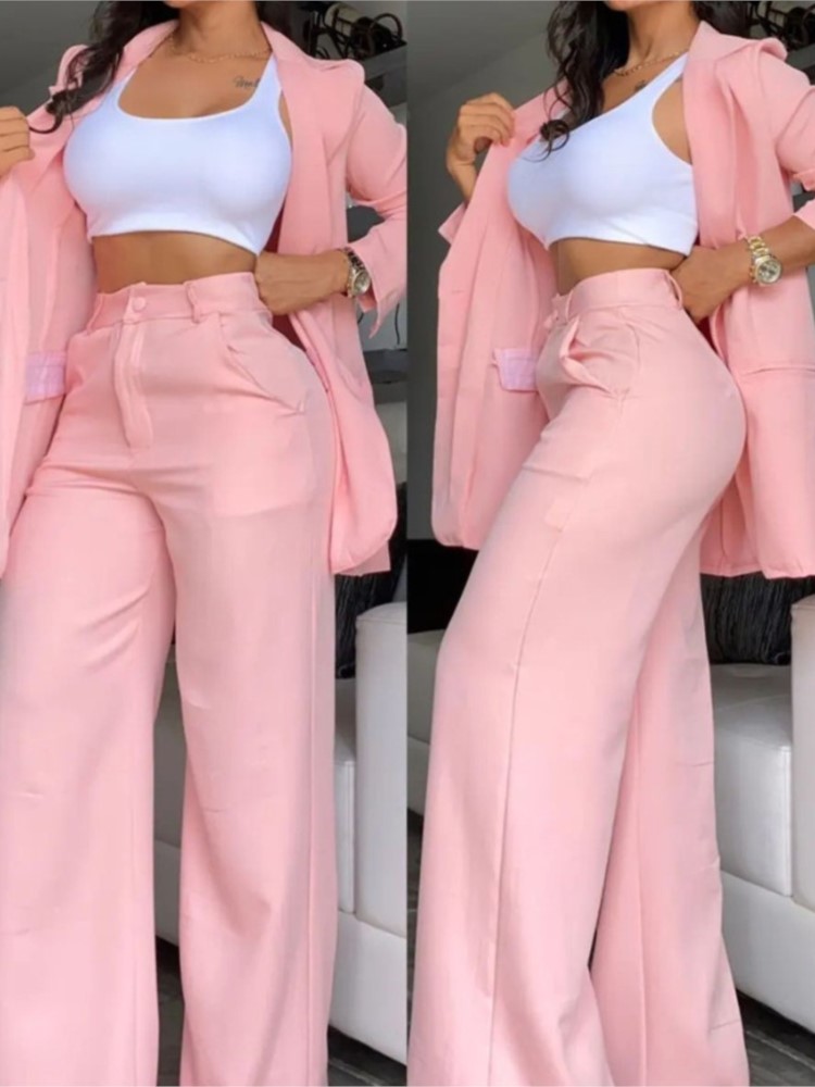 Nuevo traje de otoño a la moda - Wide Leg Palazzo Pants reseña y precio
