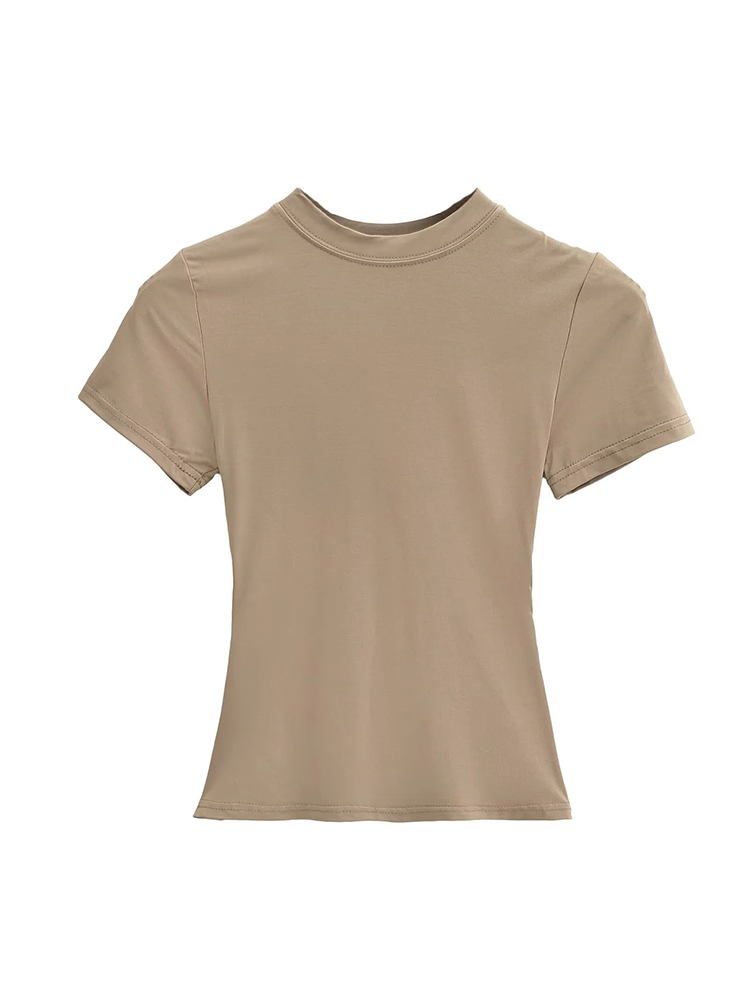 Camiseta Casual de Alta Calida - Women'S Fashion Trends Autumn 2025 reseña y precio