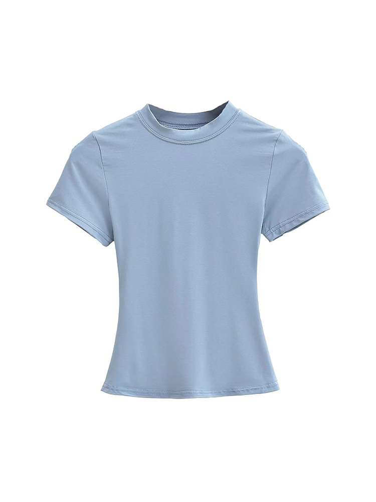 Camiseta Casual de Alta Calida - Women'S Fashion Trends Autumn 2025 reseña y precio