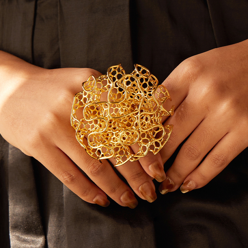 IVOG-anillo chapado en oro de  - Women'S Fashion Website reseña y precio