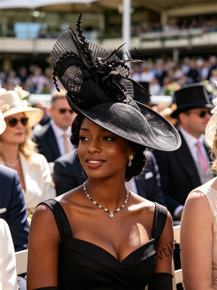 Sombrero Fascinator con Plumas - Women'S Fashion Kentucky Derby reseña y precio