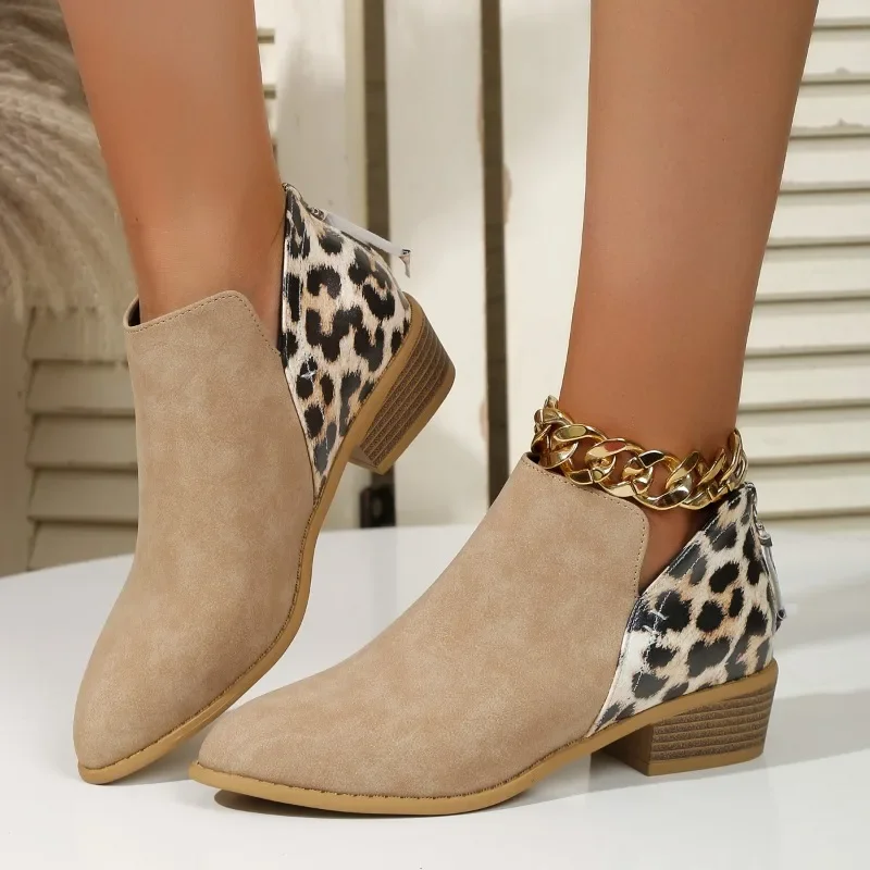Botines de leopardo de retazos - Women'S Fashion Ugg Boots reseña y precio