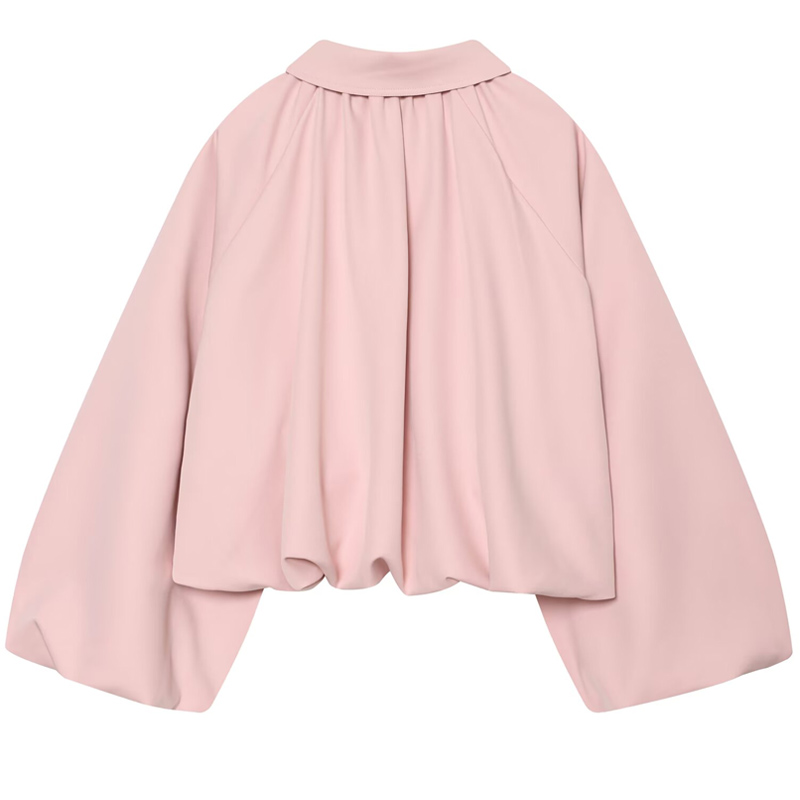 Chaqueta Corta Rosa Holgada pa - Women'S Fashion Quarter Zip reseña y precio
