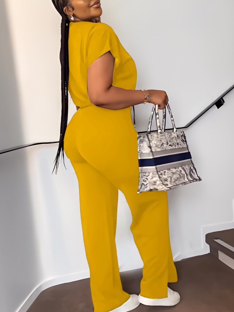 Conjunto informal de dos pieza - Wide Leg Palazzo Pants reseña y precio