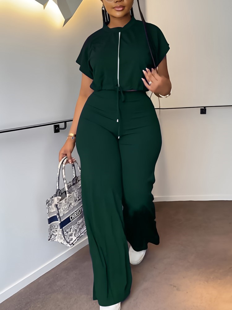 Conjunto informal de dos pieza - Wide Leg Palazzo Pants reseña y precio