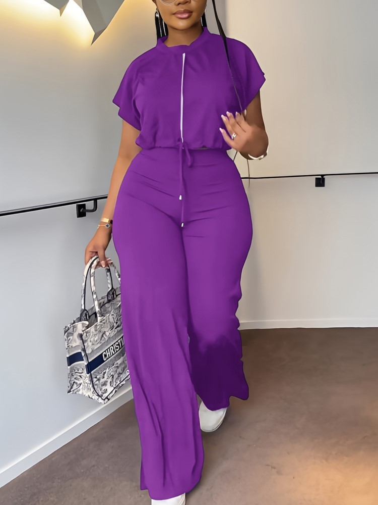 Conjunto informal de dos pieza - Wide Leg Palazzo Pants reseña y precio