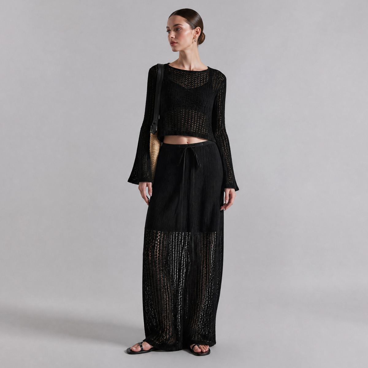 Conjunto de Dos Piezas de Punt - Crop Top Women reseña y precio