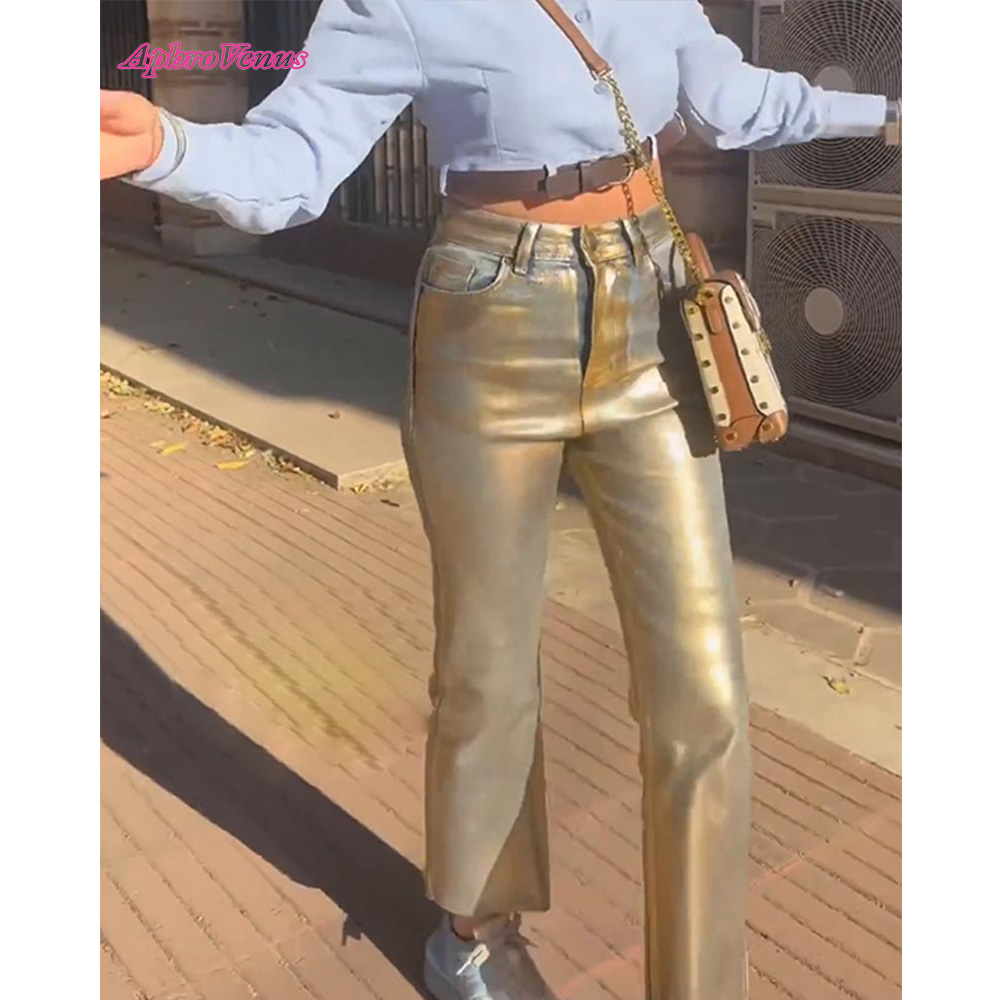 Pantalones vaqueros holgados c - Women'S Fashion Gilded Age reseña y precio