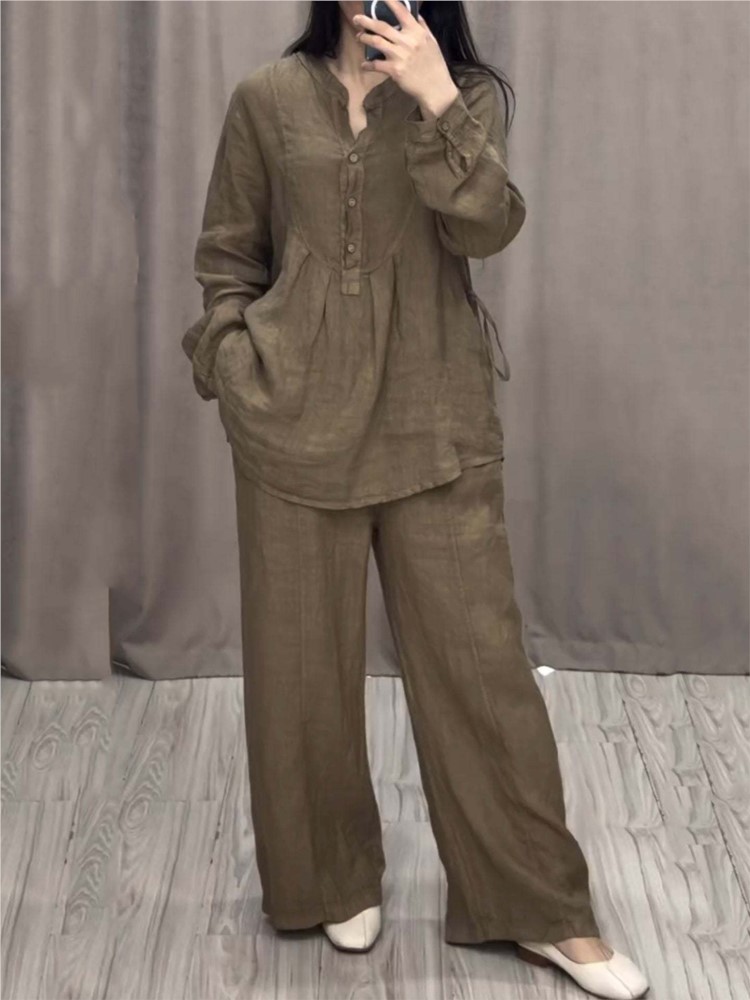 Conjunto de 2 Piezas para Muje - Wide Leg Palazzo Pants reseña y precio