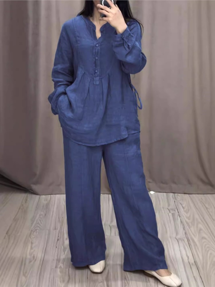 Conjunto de 2 Piezas para Muje - Wide Leg Palazzo Pants reseña y precio