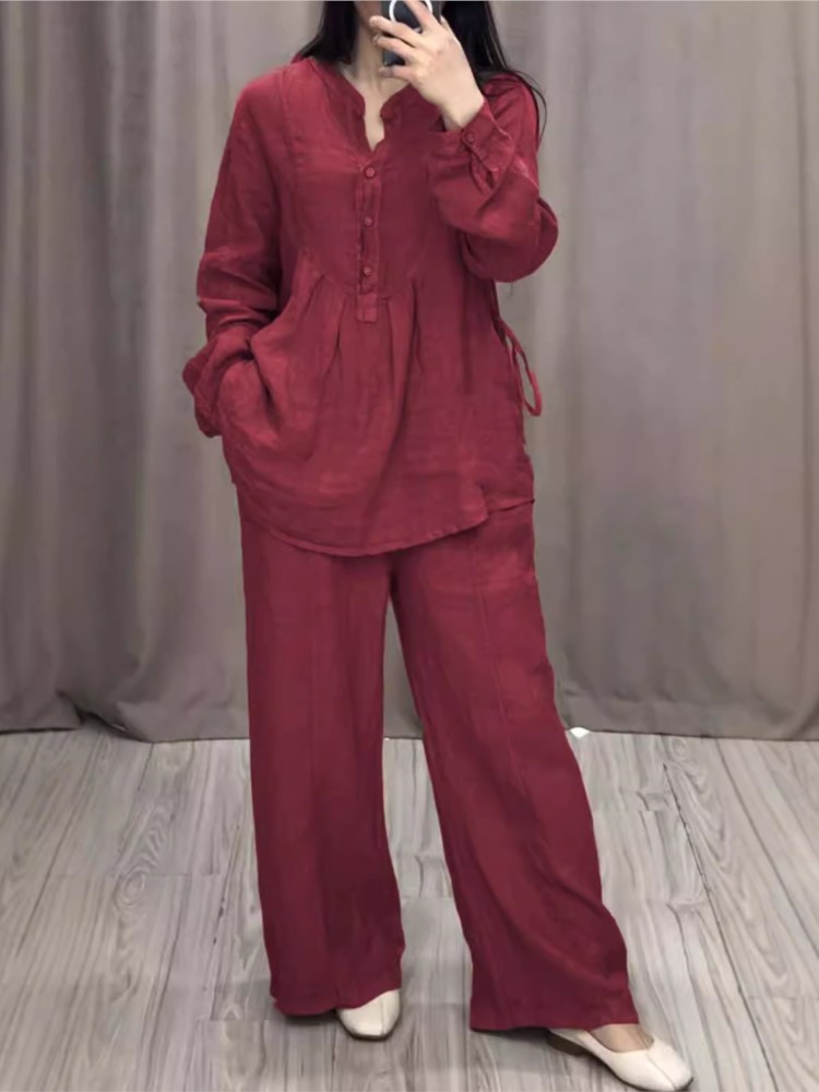 Conjunto de 2 Piezas para Muje - Wide Leg Palazzo Pants reseña y precio