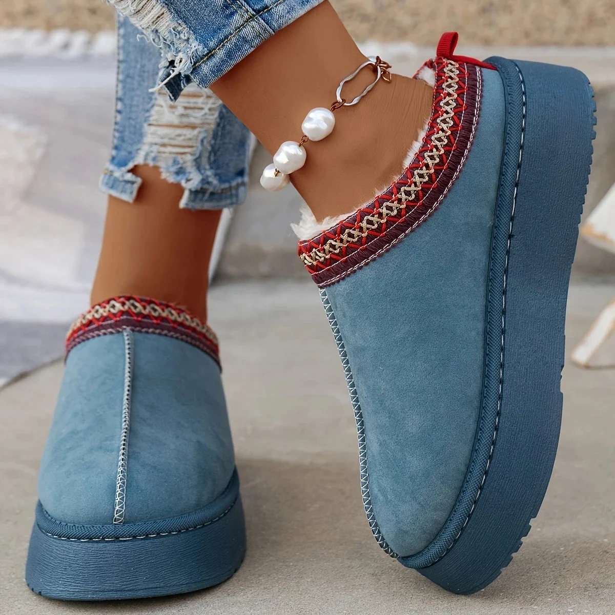 Botines de nieve con plataform - Women'S Fashion Ugg Boots reseña y precio