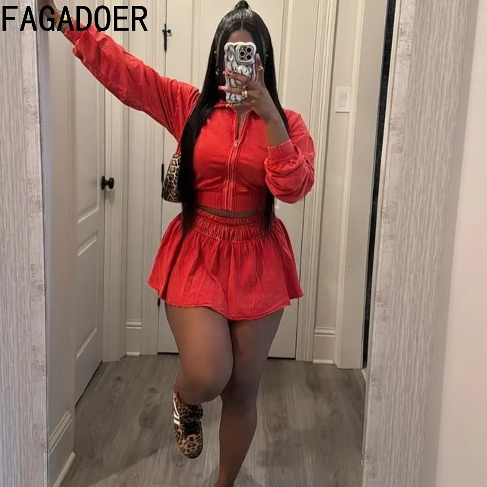 FAGADOER, conjunto de 2 piezas - Women'S Fashion Quarter Zip reseña y precio