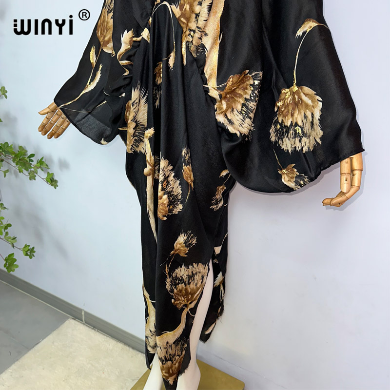 WINYI-vestido sexy con estampa - Women'S Fashion Gilded Age reseña y precio