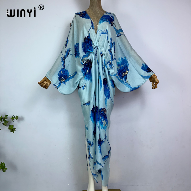 WINYI-vestido sexy con estampa - Women'S Fashion Gilded Age reseña y precio