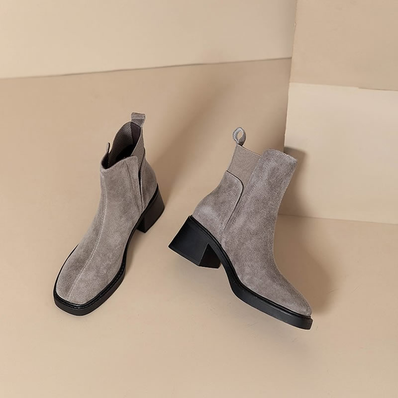 Botines gruesos de gamuza para - Women'S Fashion Trends Autumn 2025 reseña y precio