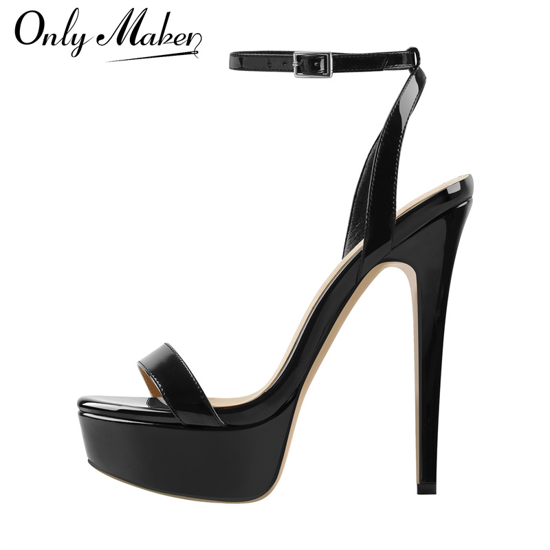 Onlymaker Sandalias de tacón a - Spaghetti Strap Dress reseña y precio