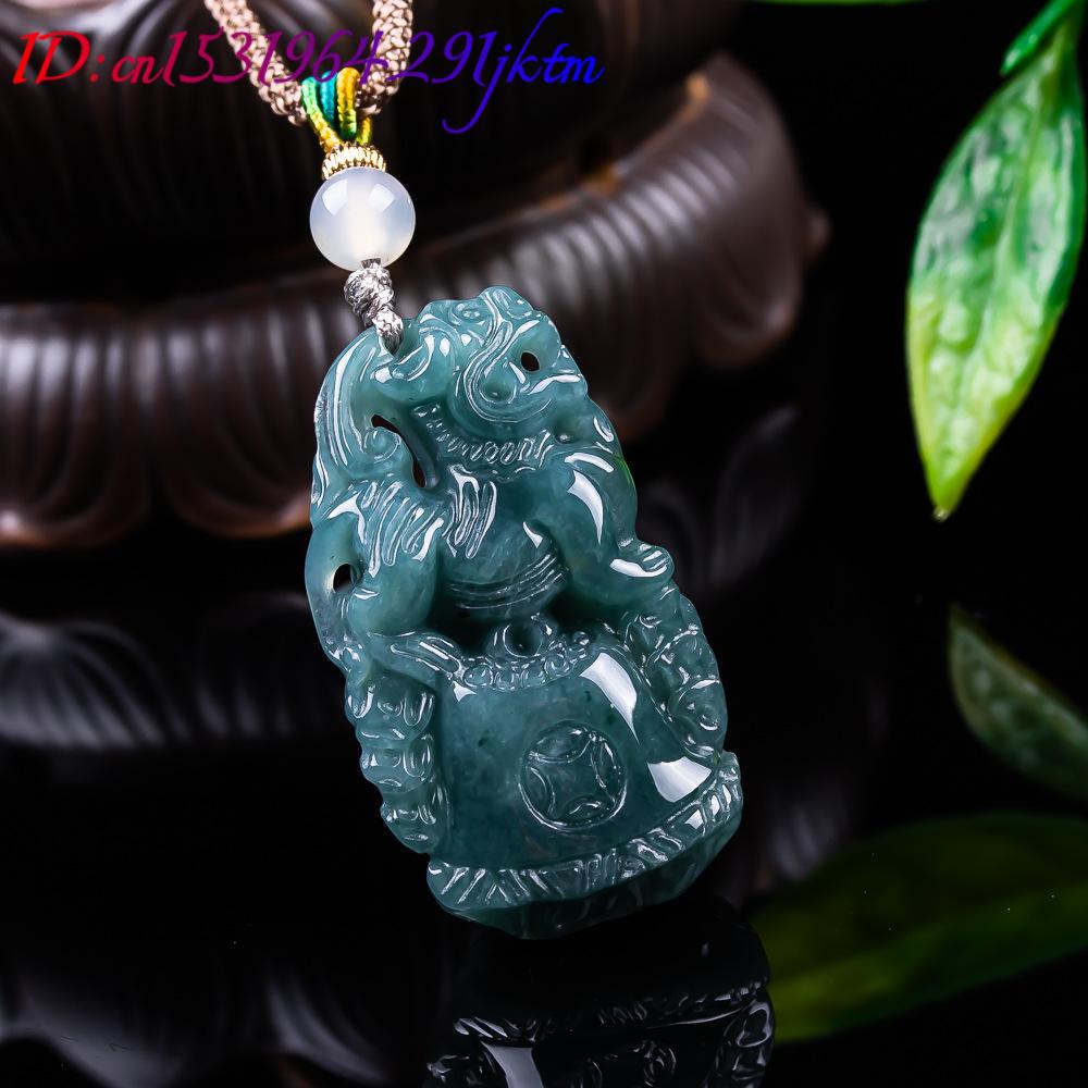 Colgante Pixiu de Jadeíta Birm - Women Fashion Necklace reseña y precio