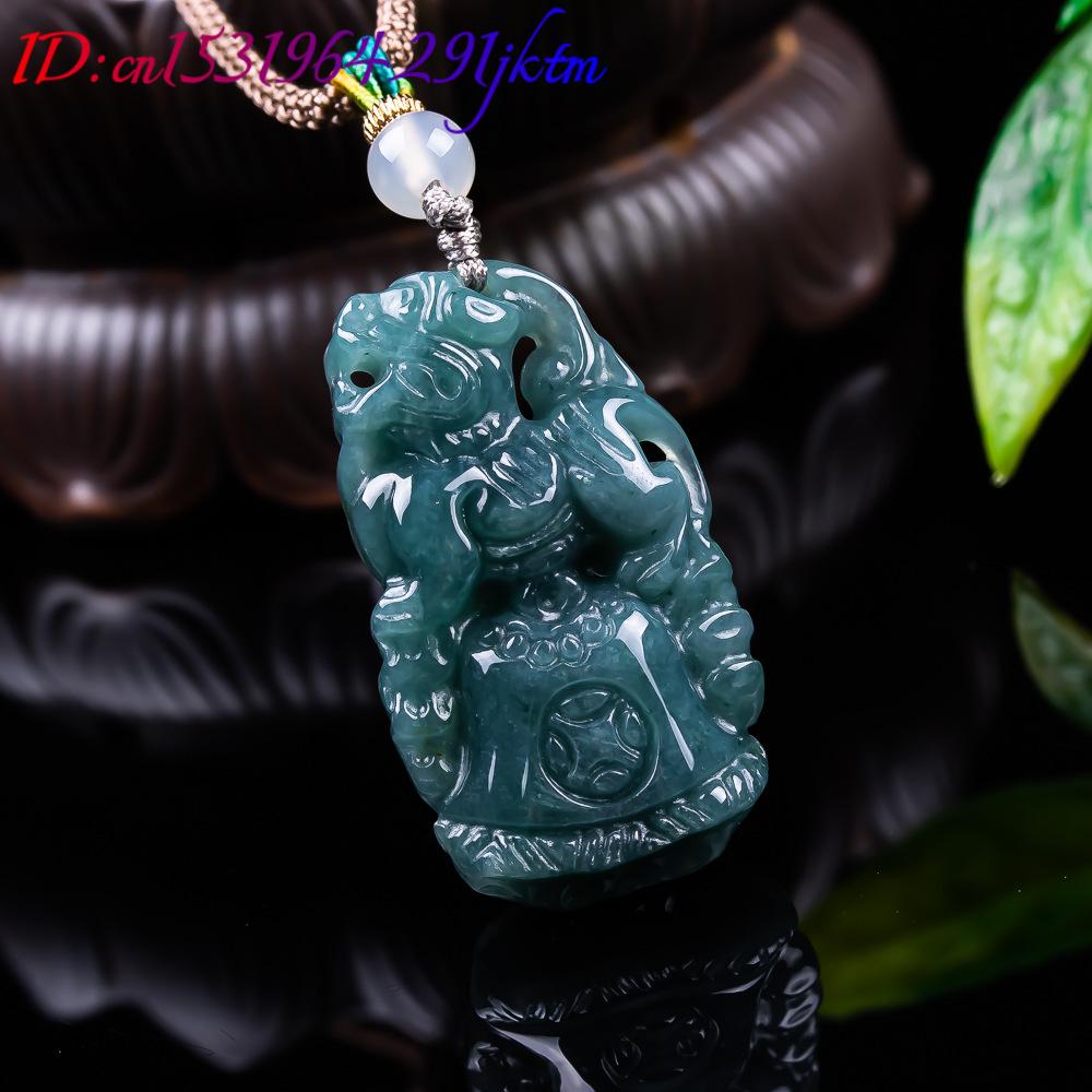 Colgante Pixiu de Jadeíta Birm - Women Fashion Necklace reseña y precio