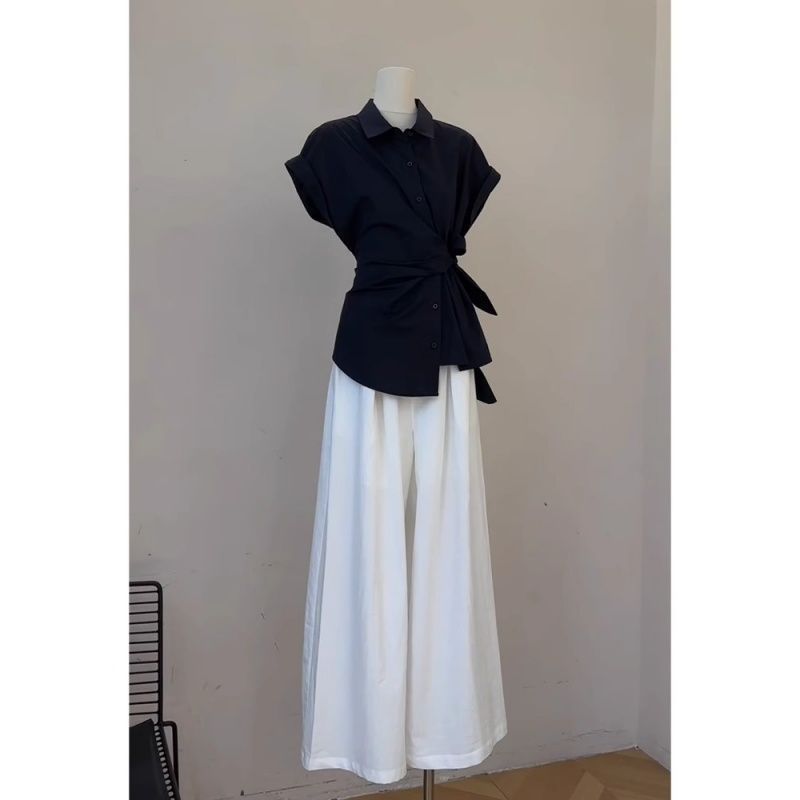 Conjunto de Dos Piezas para Mu - Wide Leg Palazzo Pants reseña y precio