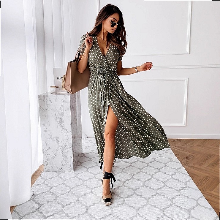 Vestido largo de verano estilo - Maxi Dress Boho reseña y precio