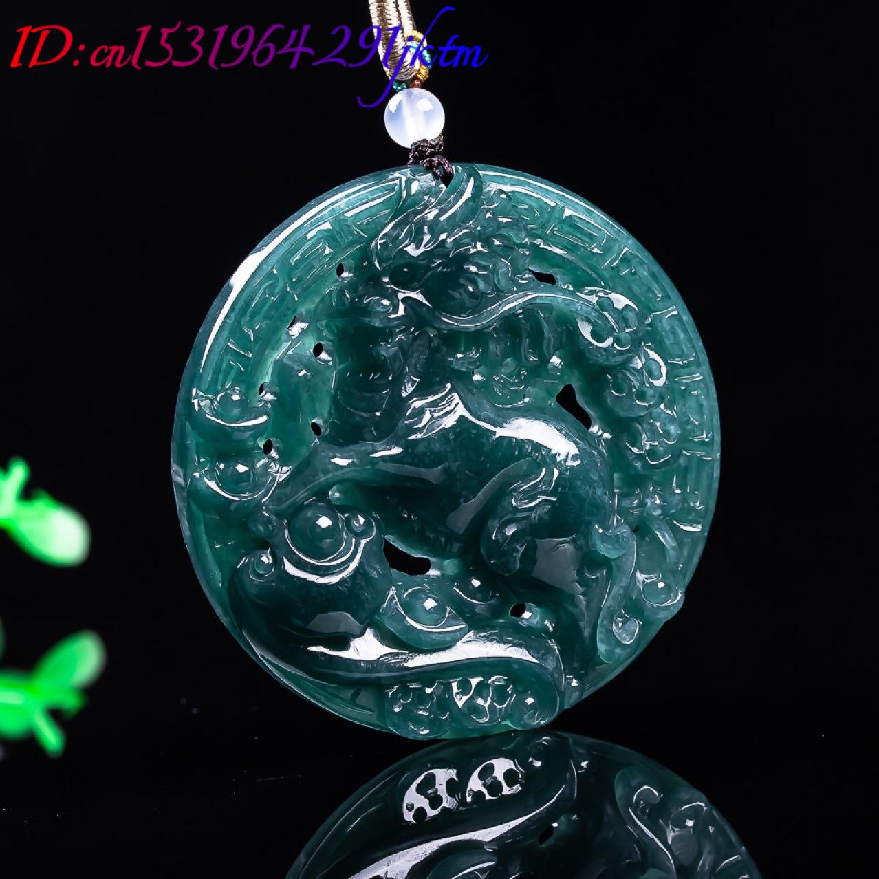 Colgante de Dragón de Jadeíta  - Women Fashion Necklace reseña y precio