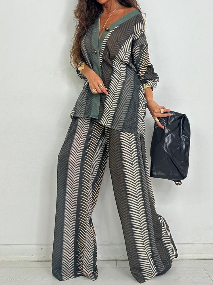 Nuevo Conjunto de Dos Piezas p - Wide Leg Palazzo Pants reseña y precio