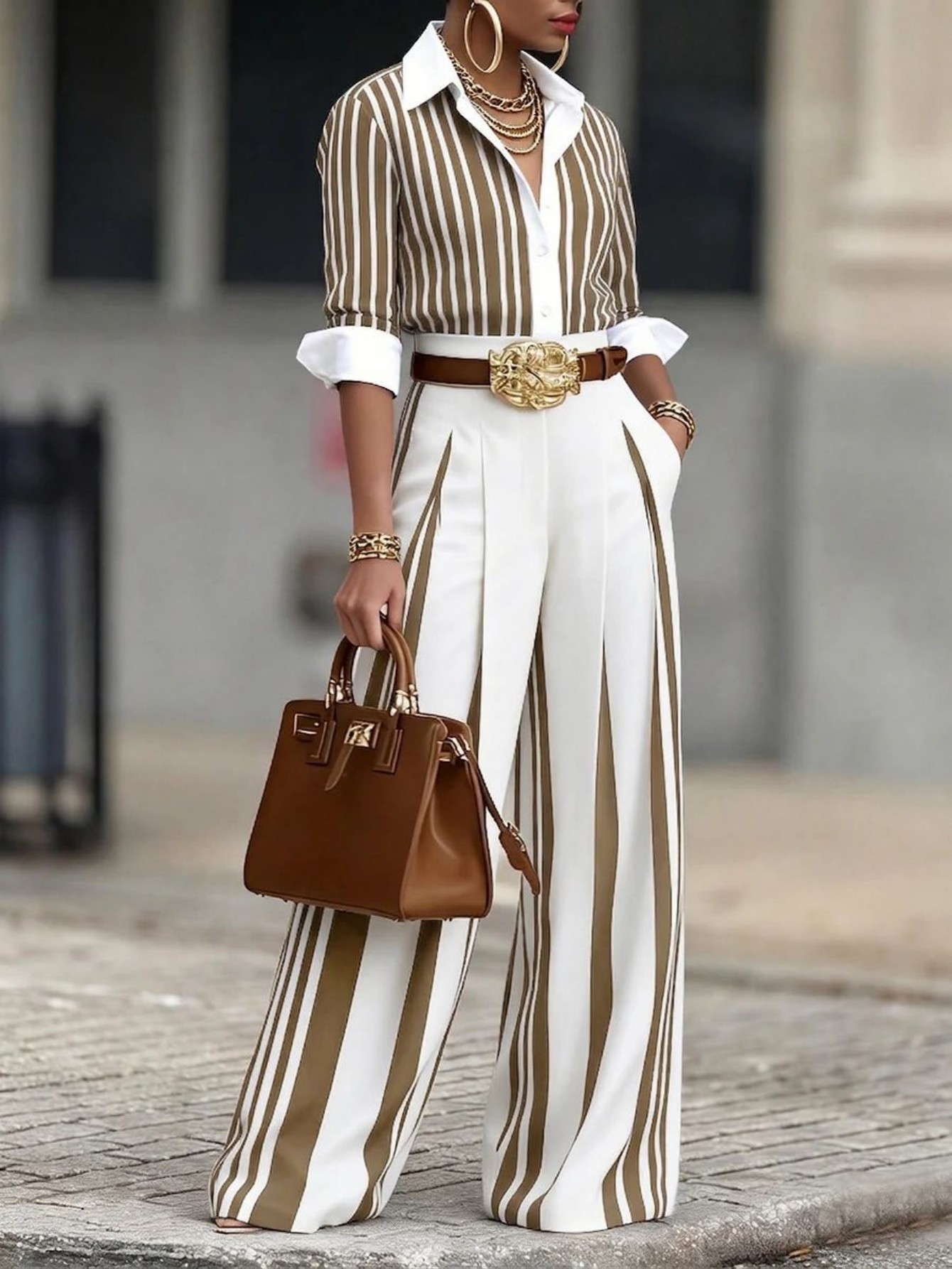 Conjunto de 2 Piezas para Muje - Wide Leg Palazzo Pants reseña y precio