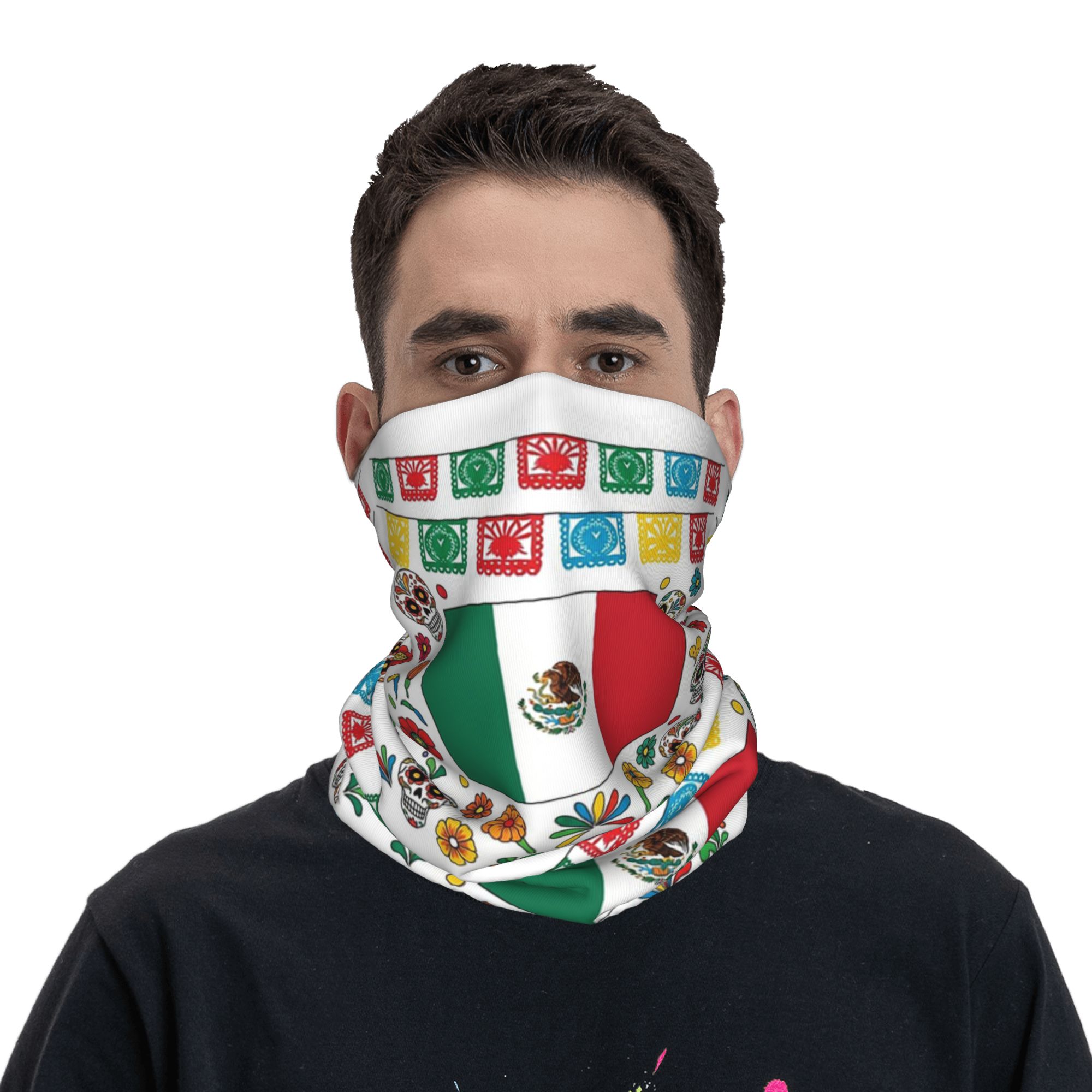 Bandana con bandera mexicana,  - Women Fashion History reseña y precio