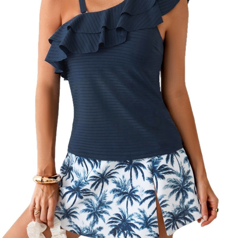 Traje de baño tankini para muj - Crop Top Women reseña y precio
