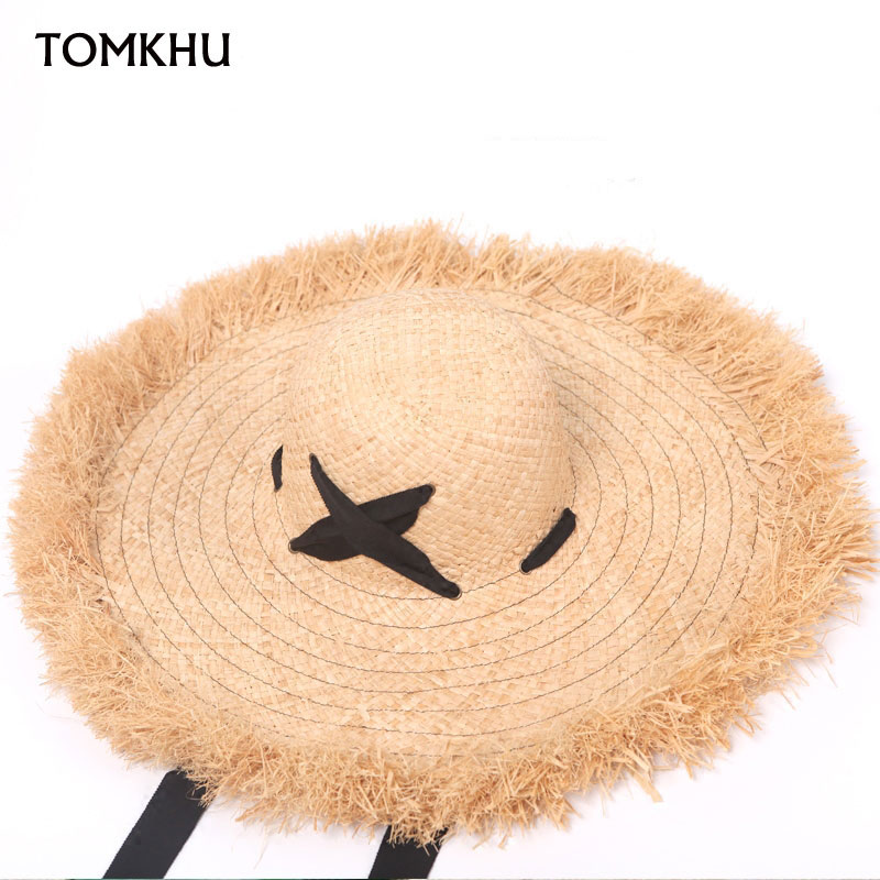 Sombrero de paja de rafia para - Women'S Fashion Kentucky Derby reseña y precio