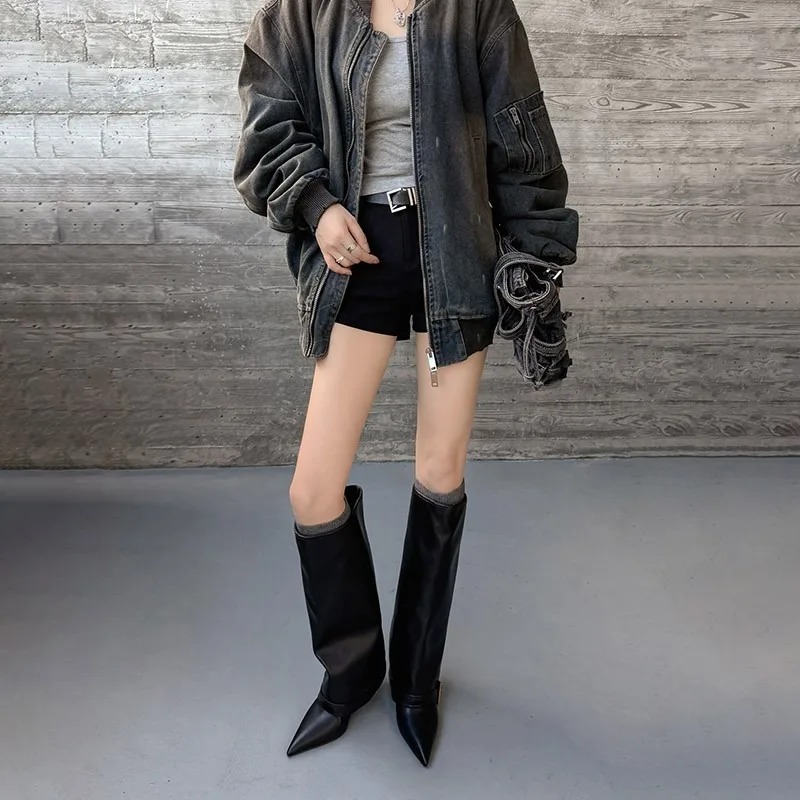 Botas hasta la rodilla para Mu - Women'S Fashion Trousers reseña y precio
