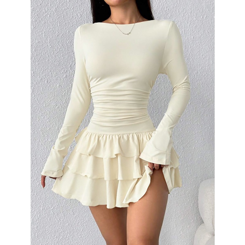 Vestido Mini de Otoño Invierno - Bodycon Dress Women reseña y precio