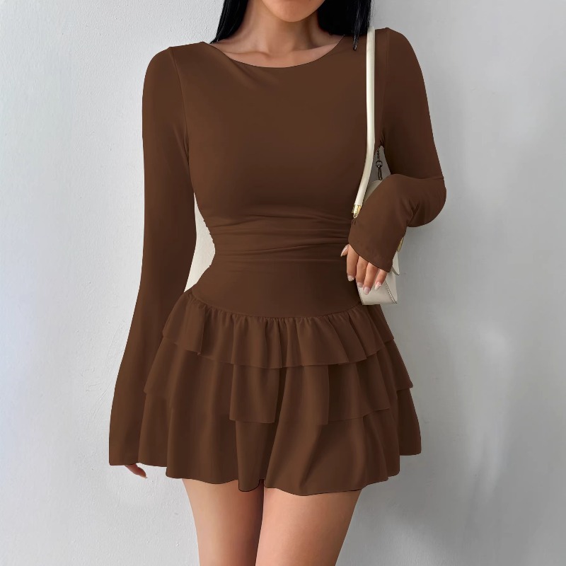 Vestido Mini de Otoño Invierno - Bodycon Dress Women reseña y precio